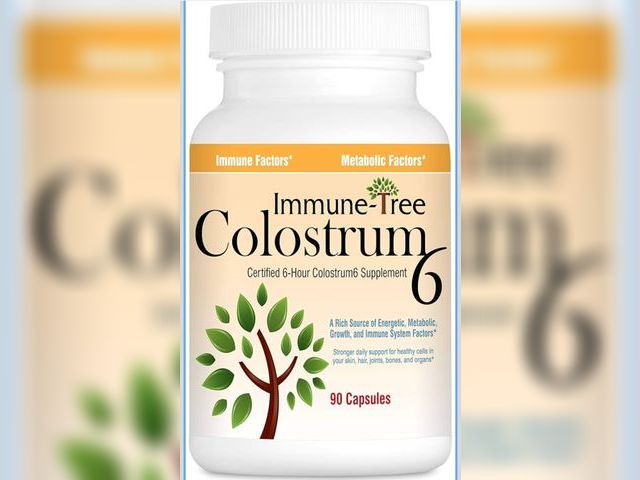 Lot 96-175004 - Immune Tree Colostrum6, Certified 6-Hour Colostrum, 180 Capsules EXP 11/17 MSRP $50.75 New