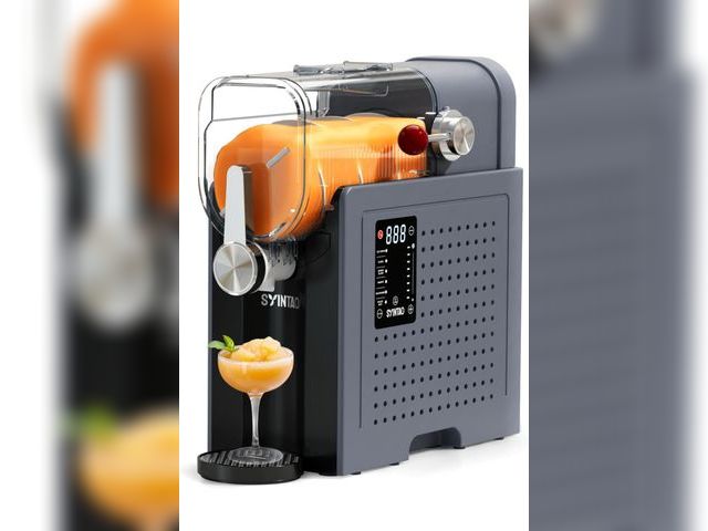 Lot 96-164430 - Slushie Machine for Home, Soft Serve Ice Cream Machine, 88oz Vessel Slushy Machine with 6 Preset Pro...