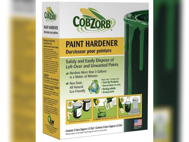 Lot 96-178769 - Cobzorb 4.5-Pound Paint Hardener Box
New