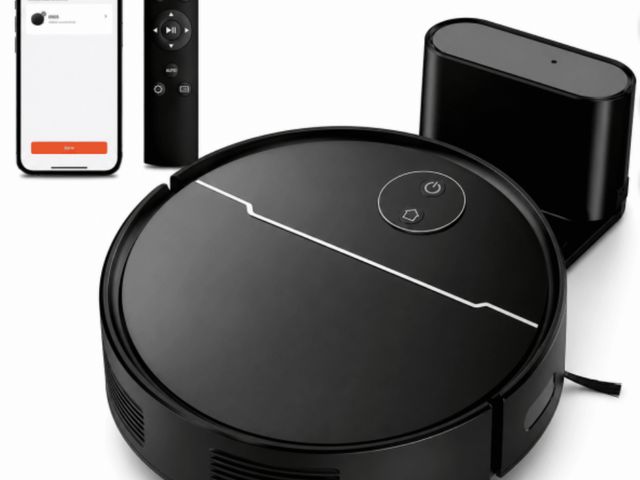 Lot 96-232406 - ANSFIL 3 in 1 Robot Vacuum/Mop/Sweep Combo with Smart App&amp;Voice Control,2-in-1 Tank, 4500pa Suct...
