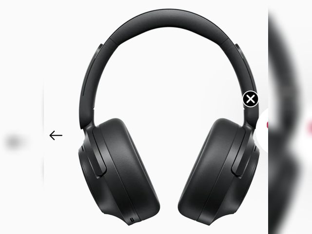 Lot 96-230873 - Noise Cancelling Rechargeable Headphones Model LE824 New