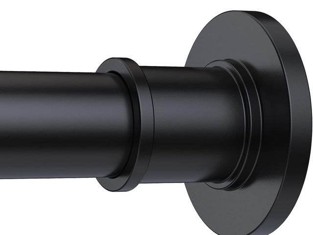Lot 96-178077 - BRIOFOX Industrial Shower Curtain Rod - Never Rust Non-Slip 43-72 Inch Stainless Steel, Matte Black
...