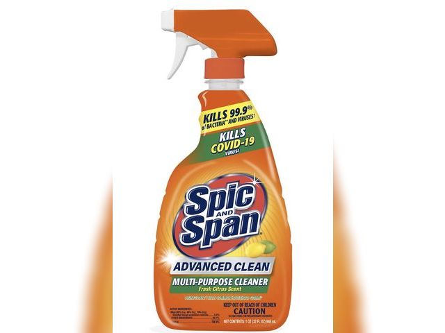 Lot 96-182231 - Spic &amp; Span 32oz Advanced Cleaning Spray Citrus Scent

New