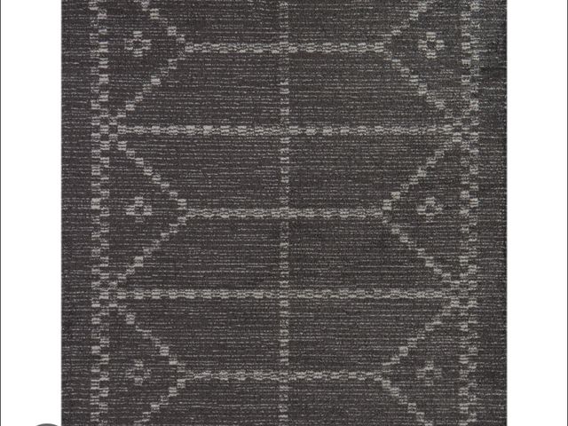 Lot 96-166023 - Nicola Geometric Trellis Area Rug 5'3 in by 7 ft, new, MSRP $189