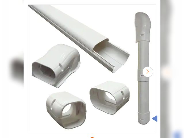 Lot 96-160046 - DuctlessAire 3 in. x 7.5 ft. Cover Kit for Air Conditioner and Heat Pump Line Sets - Ductless Mini S...