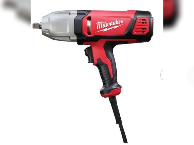 Lot 96-162049 - Milwaukee
1/2 in. Impact Wrench with Rocker Switch and Detent Pin Socket Retention
MSRP $229
Lightly...
