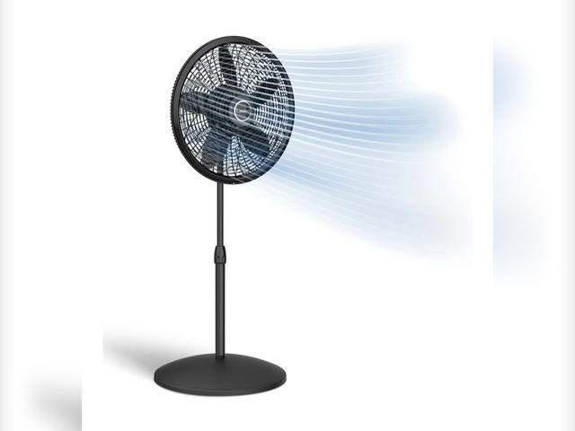 Lot 96-172551 - Lasko Pedestal Fan, Oscillating Fan for Bedroom with Adjustable Height and 3 Cooling Speeds, Portabl...