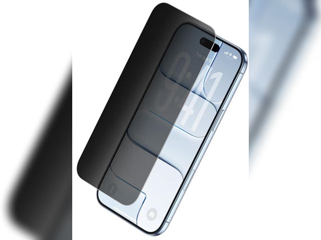 Lot 96-195018 - Belkin ScreenForce InvisiGlass Privacy Screen Protector for iPhone Air, Scratch-Resistant Impact Pro...