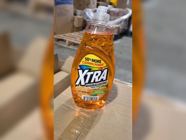 Lot 96-211449 - Xtra Antibacterial Hand Soap in the Juicy Orange scent, 24 fl oz
New