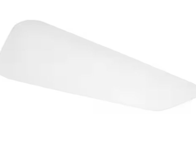 Lot 96-165903 - Commercial Electric
48 in. x 18 in. Classic White LED Flush Mount Closet Light 5800 Lumens 65-Watt A...