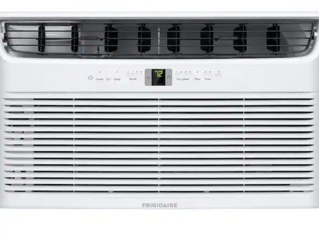 Lot 96-227600 - Frigidaire
10,000 BTU Through the Wall Room Air Conditioner Cools 450 sq. ft .with Remote in White 1...