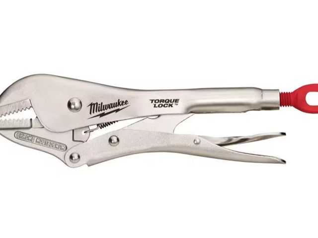 Lot 96-191780 - Milwaukee 10 in. Torque Lock Straight Jaw Locking Pliers Unused