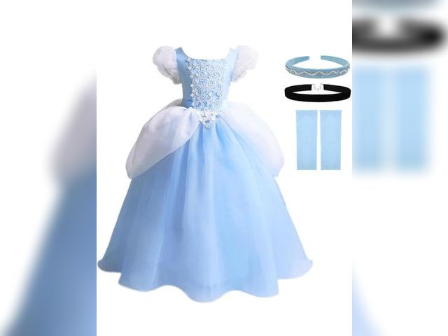 Lot 96-191336 - Princess Costumes Little Girls Dress Up Cosplay Fancy Halloween Christmas Party
New
Size 3Y