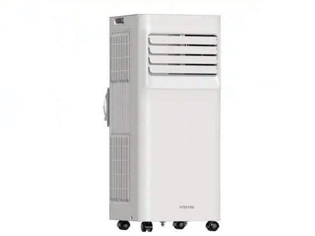 Lot 96-162691 - Vissani
6,000 (DOE) BTU 115-Volt Portable Air Conditioner for 250 sq. ft Rooms in White, Powered by ...
