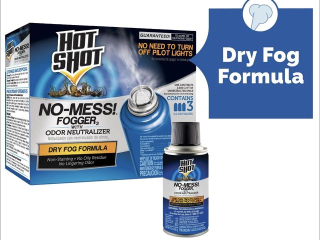 Lot 96-182240 - Hot Shot Fogger No-Mess With Odor Neutralizer, 3-Count, 1.2-Ounce

New