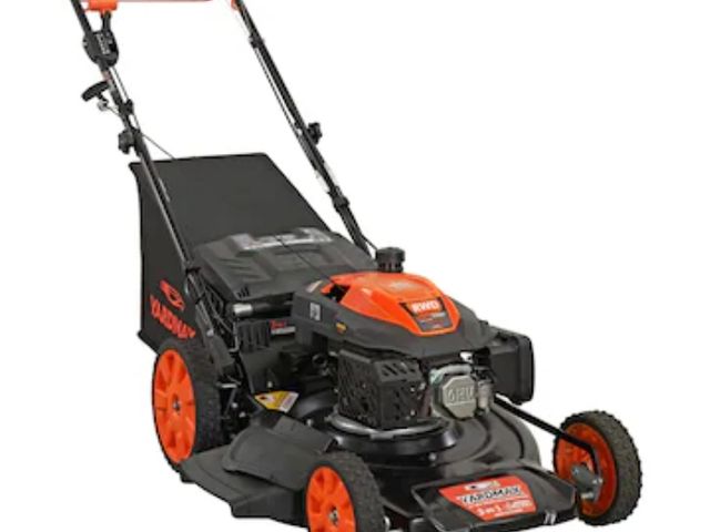 Lot 96-145296 - YARDMAX YG2760 22-in Gas Self-propelled lawn mower with 201-cc YARDMAX EngineNew MSRP $363.25