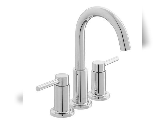 Lot 96-178779 - Glacier Bay
Dorind 8 in. Widespread Double-Handle High-Arc Bathroom Faucet in Polished Chrome MSRP $...