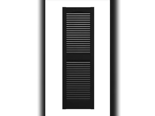 Lot 96-227901 - Black Exterior Shutter 18”Wx63”L New