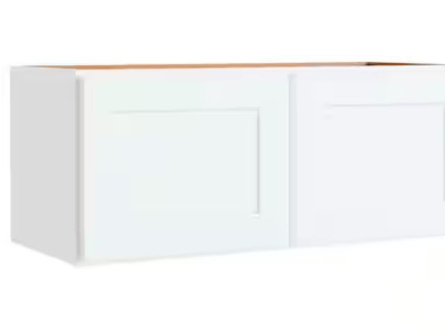 Lot 96-173307 - Hampton Bay
Courtland 30 in. W x 12 in. D x 12 in. H Assembled Shaker Wall Bridge Kitchen Cabinet in...