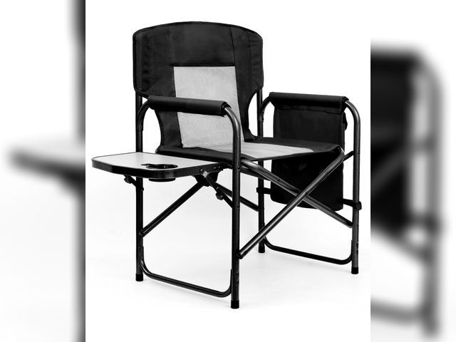 Lot 96-175749 - Camping Chairs, Folding Chairs for Outside, Directors Chairs Foldable Adults Heavy Duty,Support to 4...