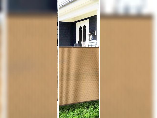 Lot 96-214307 - Privacy Fence Screen 6' x 50' Beige, 90% Privacy for Chain Link Fence, Yard &amp; Patio
New