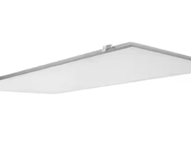 Lot 96-211134 - Commercial Electric 1-Pack 2 ft. x 4 ft. LED Flat Panel 40K 4500 Lumens Standard Dimming New