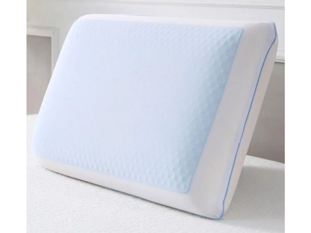 Lot 96-174330 - Cooling Pillow for Sleeping, King Size Cooling Memory Foam Pillow for Hot Sleepers Lightly used unte...