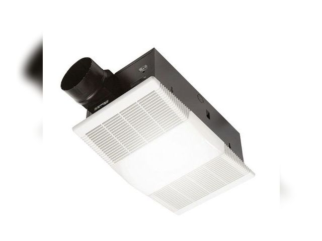 Lot 96-227444 - Broan-NuTone
80 CFM Ceiling Bathroom Exhaust Fan with Light and
1300-Watt Heater
New
MSRP $140.00