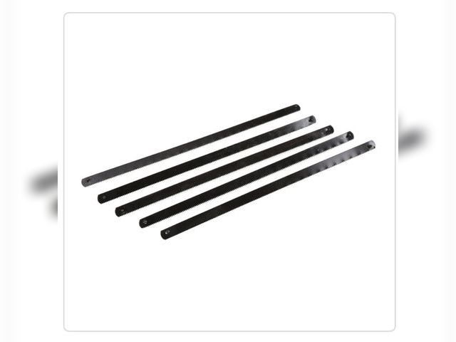 Lot 96-165474 - Husky 6 in. Mini Hacksaw Replacement Blades (5-Pack)New