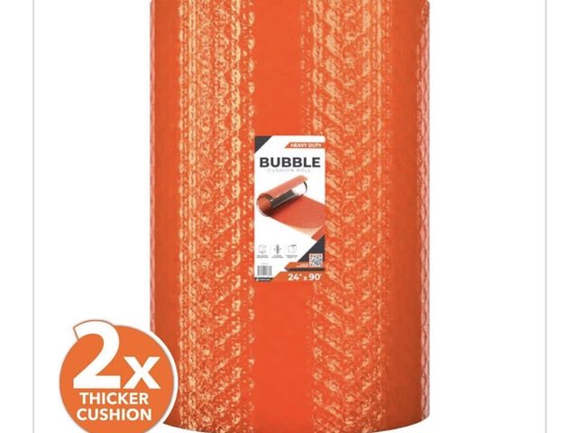 Lot 96-222087 - Pratt Retail Specialties 24 in. x 90 ft. Heavy Duty Bubble Cushion New
