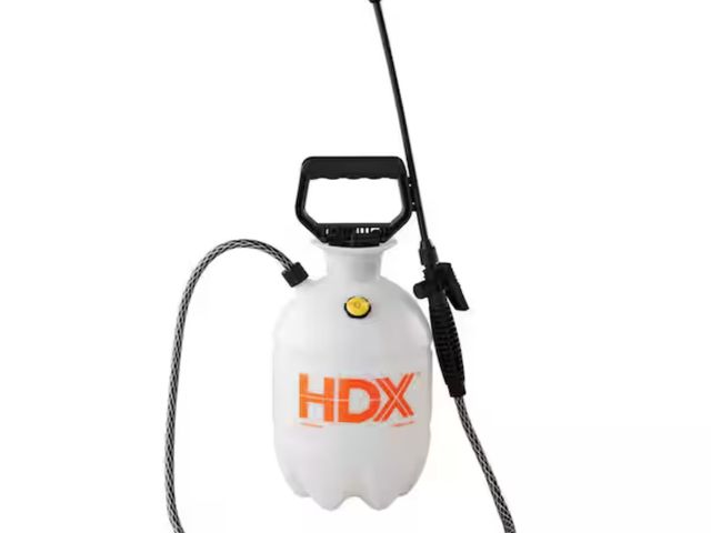 Lot 96-163352 - HDX
1 Gallon Multi-Purpose Lawn and Garden Pump Sprayer
New