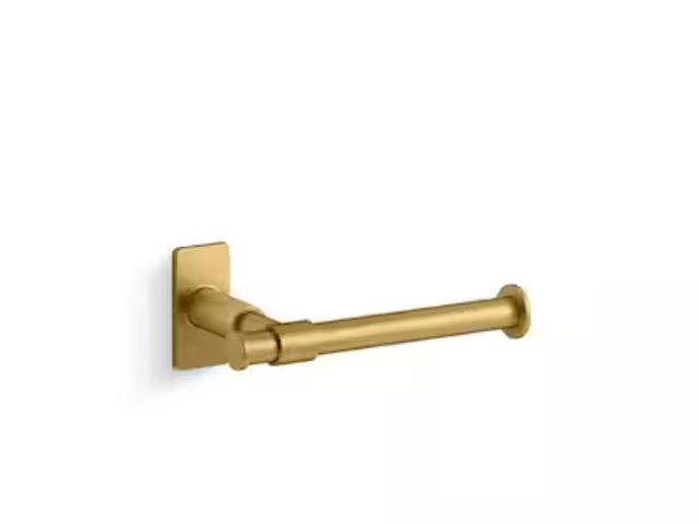 Lot 96-163843 - KOHLER Castia By Studio McGee Pivoting Toilet Paper Holder in Vibrant Brushed Moderne Brass
New