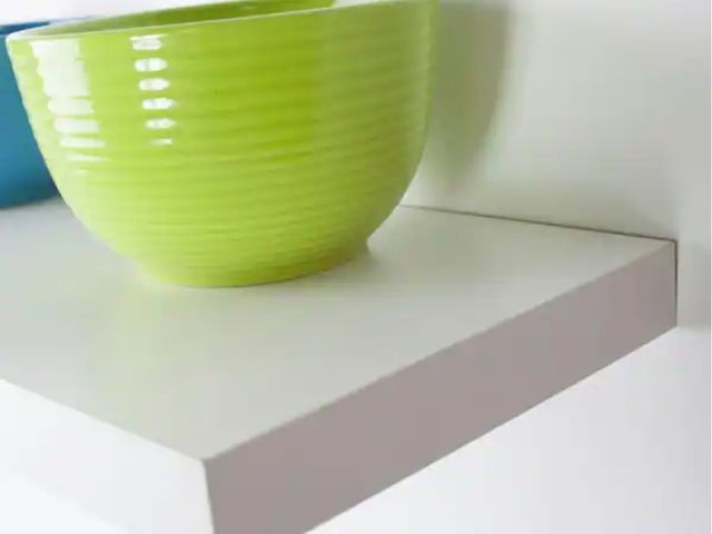 Lot 96-163090 - Home Decorators Collection
24 in. L x 7.75 in. W Slim Floating White Shelf
New