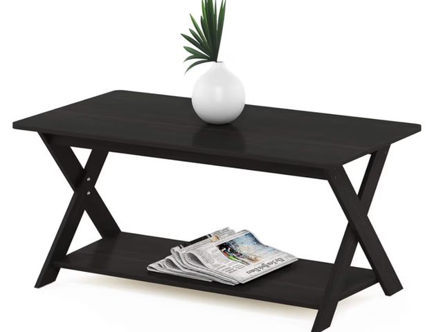 Lot 96-207747 - FURINNO Modern Simplistic Coffee Table, Espresso
Open box 
Appears Unused