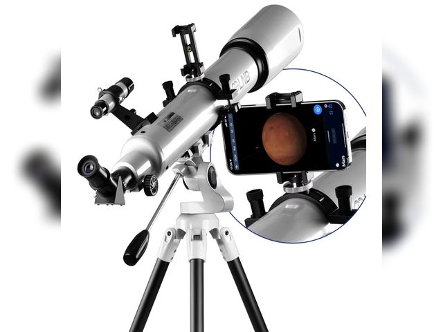 Lot 96-179808 - ESSLNB Telescope for Adults, 80mm Aperture 700mm Astronomy Telescopes for Beginners, High Transmissi...