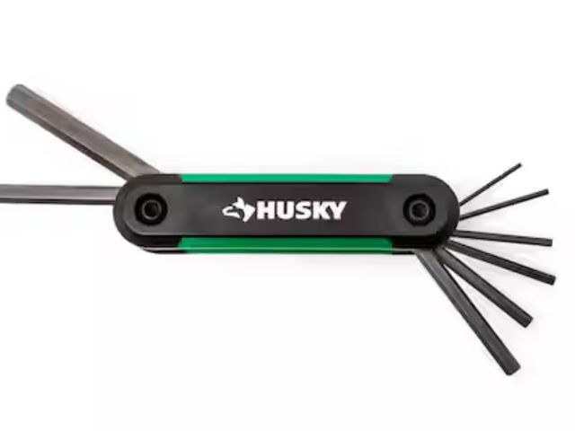 Lot 96-191784 - Husky Folding Hex Set, Metric (8-Piece) Unused