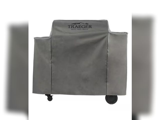 Lot 96-156541 - Traeger
Full Length Grill Cover for Ironwood 885 Pellet Grill MSRP $119.99
New