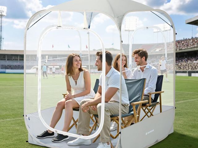 Lot 96-181682 - Sports Pods, Instant Pop Up Bubble Tent Fits 3-4 Persons, No Condensation, Spacious Interior, Ultra ...