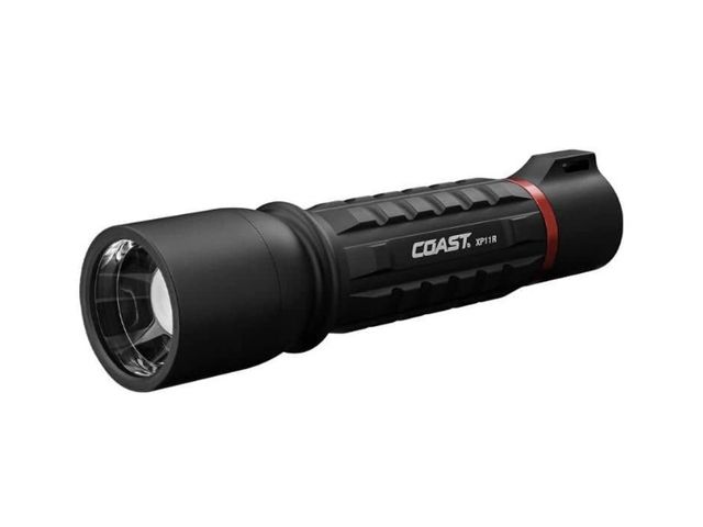 Lot 96-214366 - Coast
XP11R 2100 Lumen
Rechargeable LED Flashlight with Slide Focus and Beam
Lock
New