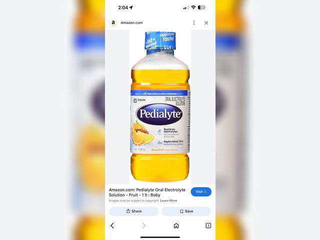 Lot 96-164513 - Pedialyte Oral Electrolyte Solution - Fruit
New. Exp 10/2026