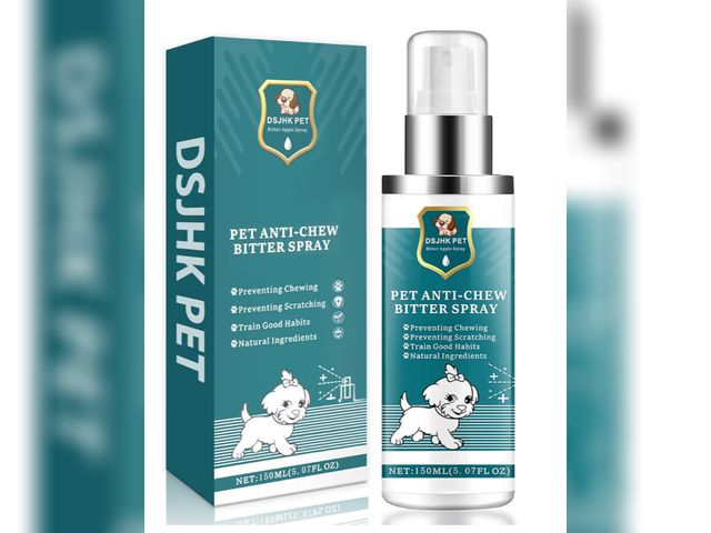 Lot 96-194369 - Bitter Apple Spray for Dogs to Stop Chewing and Licking, 150ml - No Chew Spray for Dogs, Stop Lickin...