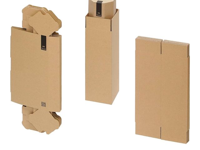 Lot 96-164064 - Generic 84 Bottle Shipper Single 6 Sets 4.6 x 4.6 x 13.6 Inch Eight-sided Wine Shipping Box Protect ...