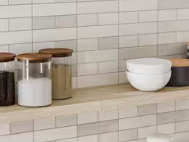 Lot 96-172078 - HARDWOOD REFLECTIONS
10 in. W x 48 in. D Unfinished Hevea Floating Decorative Wall Shelf
MSRP $117
N...
