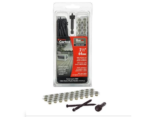 Lot 96-170772 - FastenMaster Collated Cortex Hidden Fastening System for Fiberon ArmorGuard Decking - 2-1/2in screws...