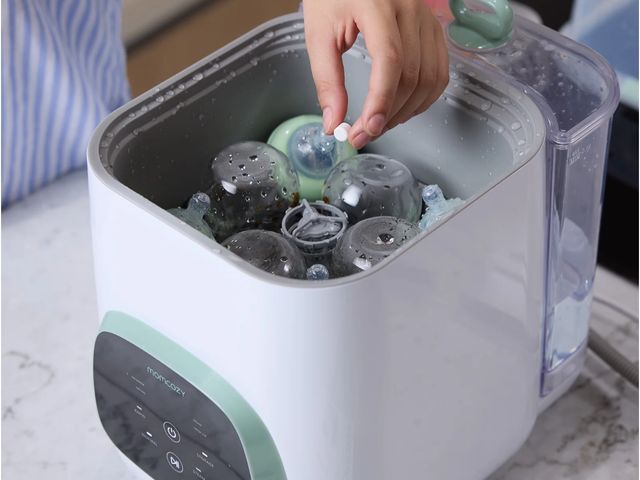 Lot 96-208534 - Momcozy KleanPal Pro Baby Bottle Washer, Sterilizer &amp; Dryer - All-in-One Cleaning Machine for Bo...