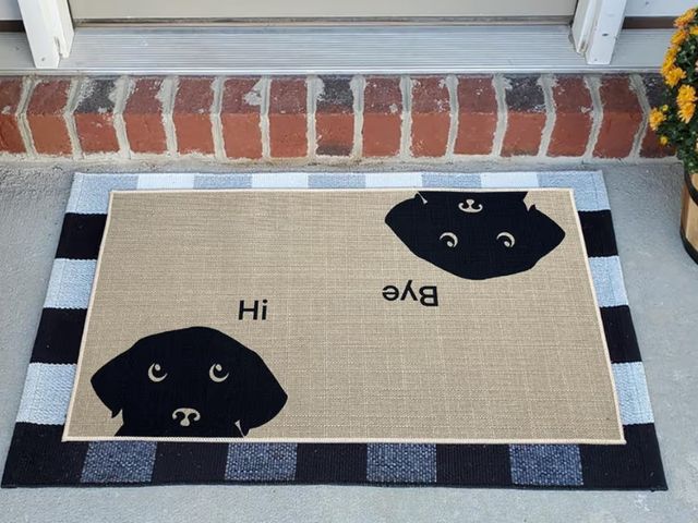 Lot 96-177221 - Washable Indoor/Outdoor Door Mat, 29"x17", Non-Slip, Dirt Resistant, Patio Porch Entryway Welcome Ma...