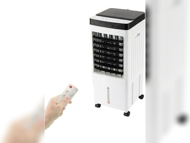 Lot 96-176052 - Portable AC, 3 Speeds, 7H Timer, Small Air Cooler, Easy to Move, for Bedroom, Garage, Hotel (Remote ...