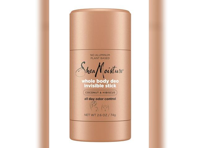 Lot 96-158613 - SheaMoisture Plant Based Women's Whole Body Invisible Deo Stick, Coconut &amp; Hibiscus, 2.6 oz New