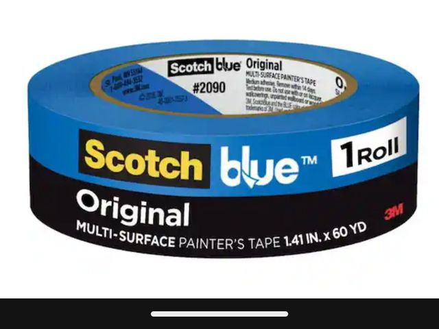 Lot 96-179975 - 3M ScotchBlue 1.41 in. x 60 yds. Original Multi-Surface Painter's Tape New