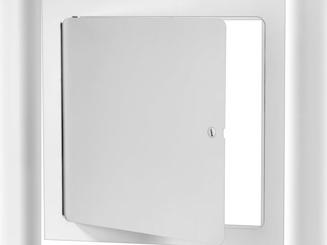Lot 96-174156 - Premier 5000 Series Commercial Grade Steel Access Door, 18 x 18 Flush Universal Mount, White (Screwd...